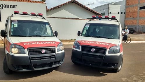 Lagamar recebe duas ambulâncias!