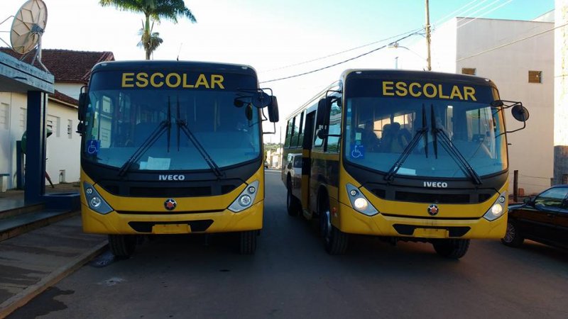 Lagamar recebe dois ônibus!